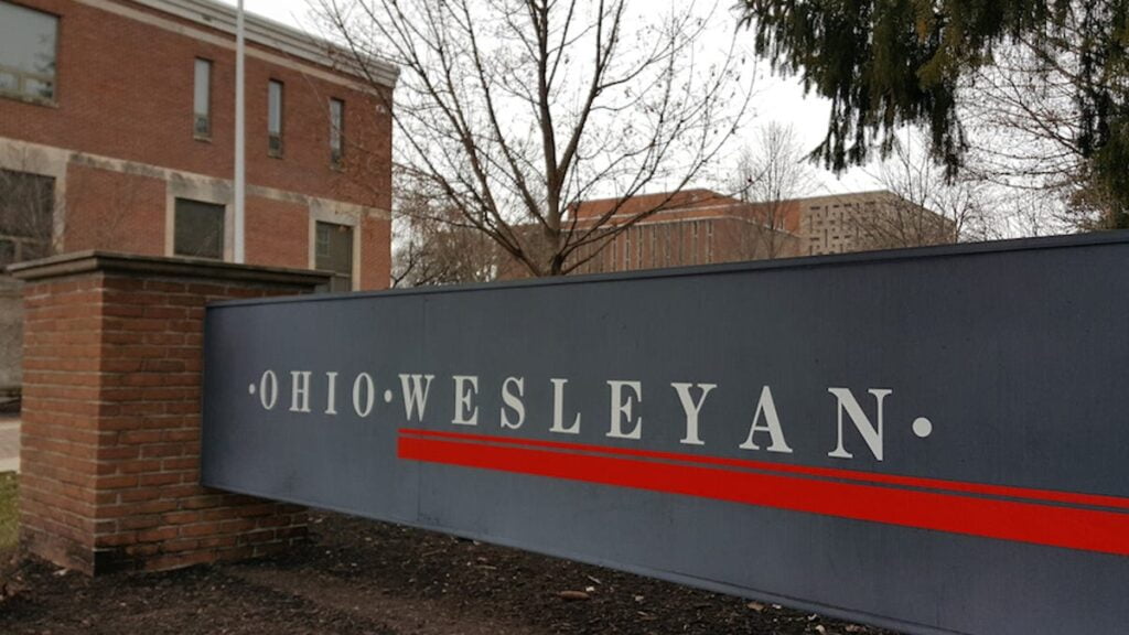 Scholarship Awards at Ohio Wesleyan University USA 20212022